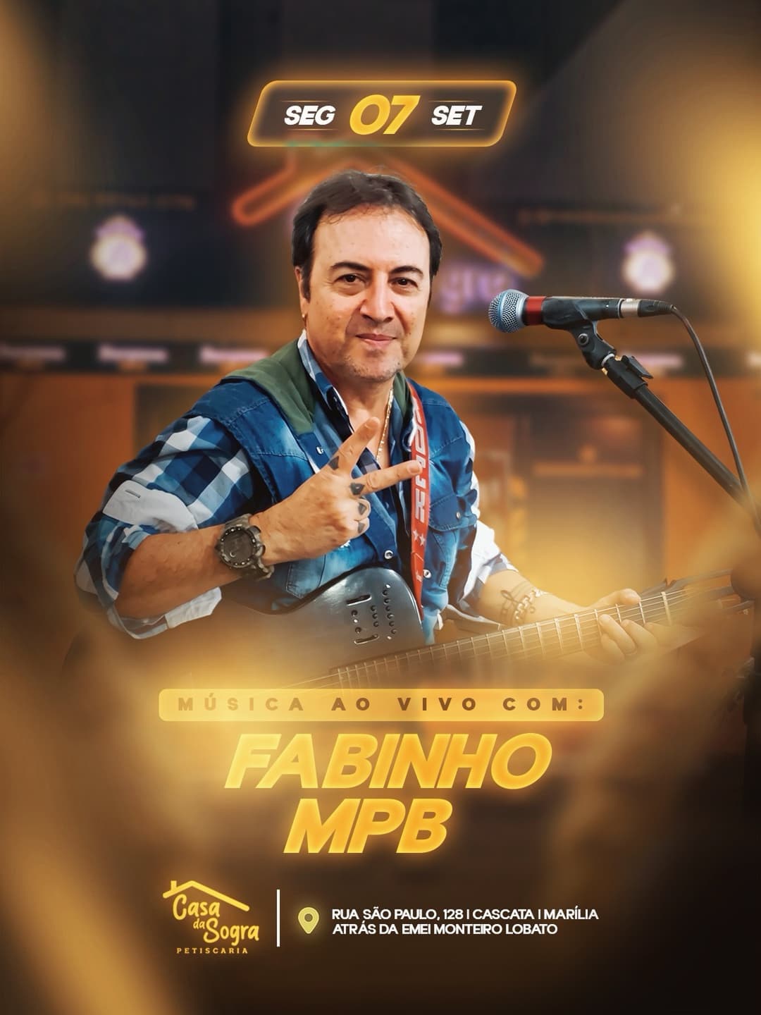 Flyer de Fabinho MPB