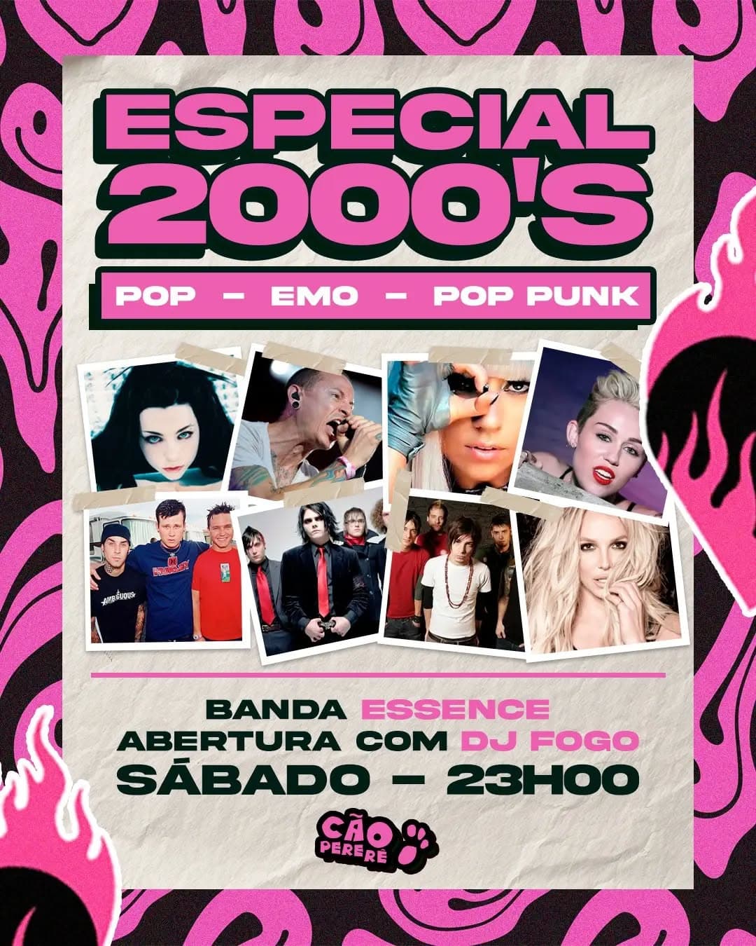 Flyer de Essence e DJ J.Fogo