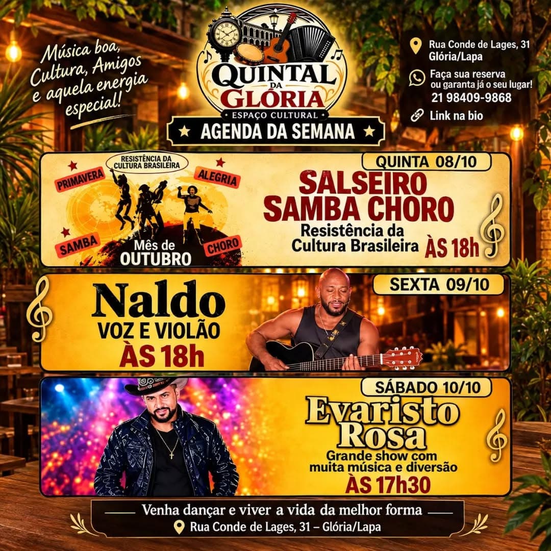 Flyer de Naldo