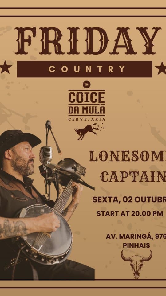 Flyer de Lonesome Captain