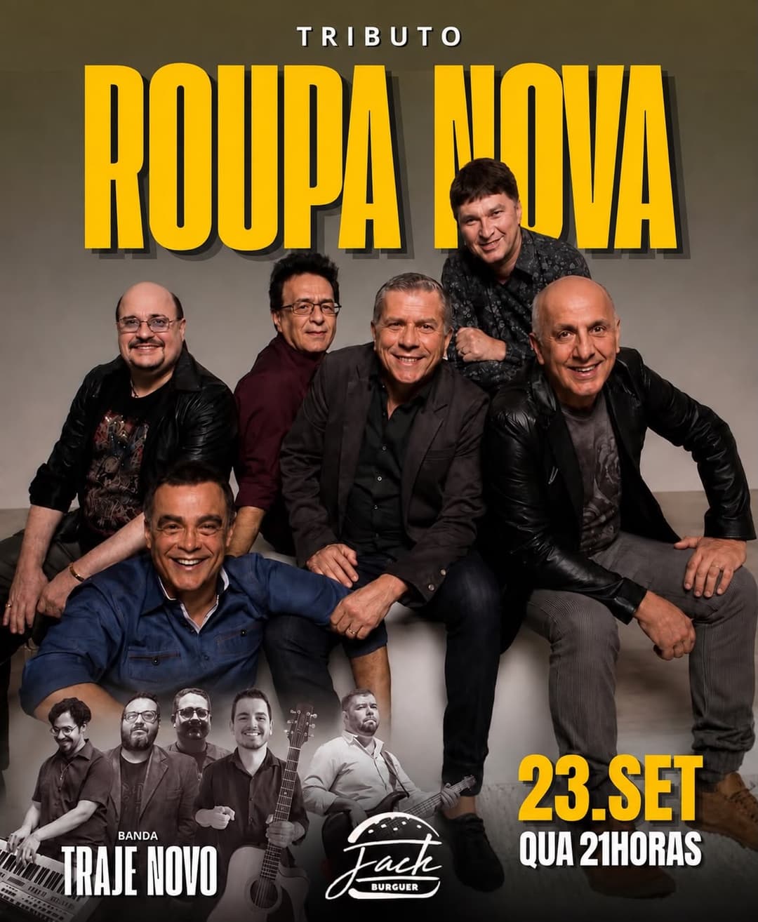 Flyer de Traje Novo