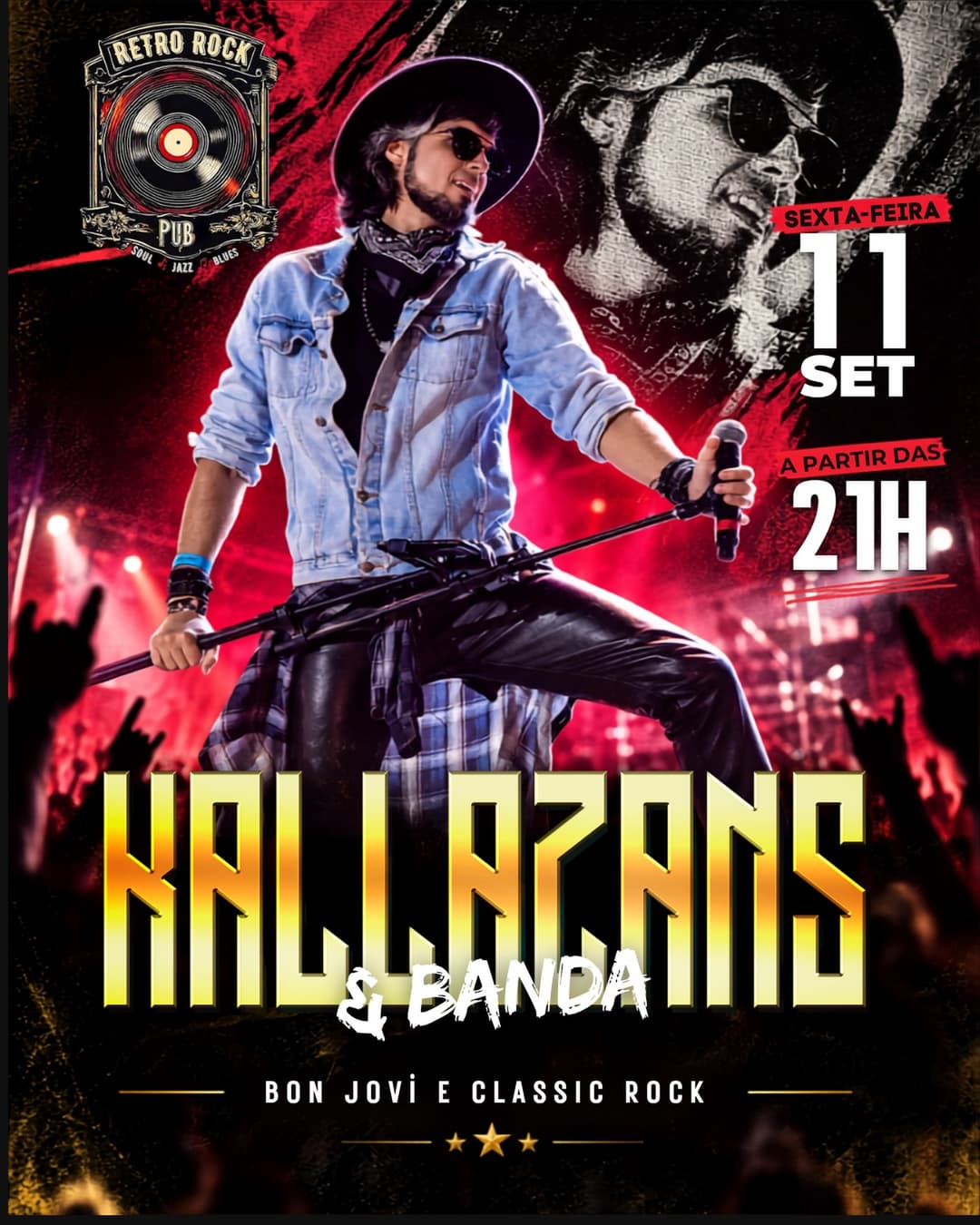 Flyer de Kallazans & Banda