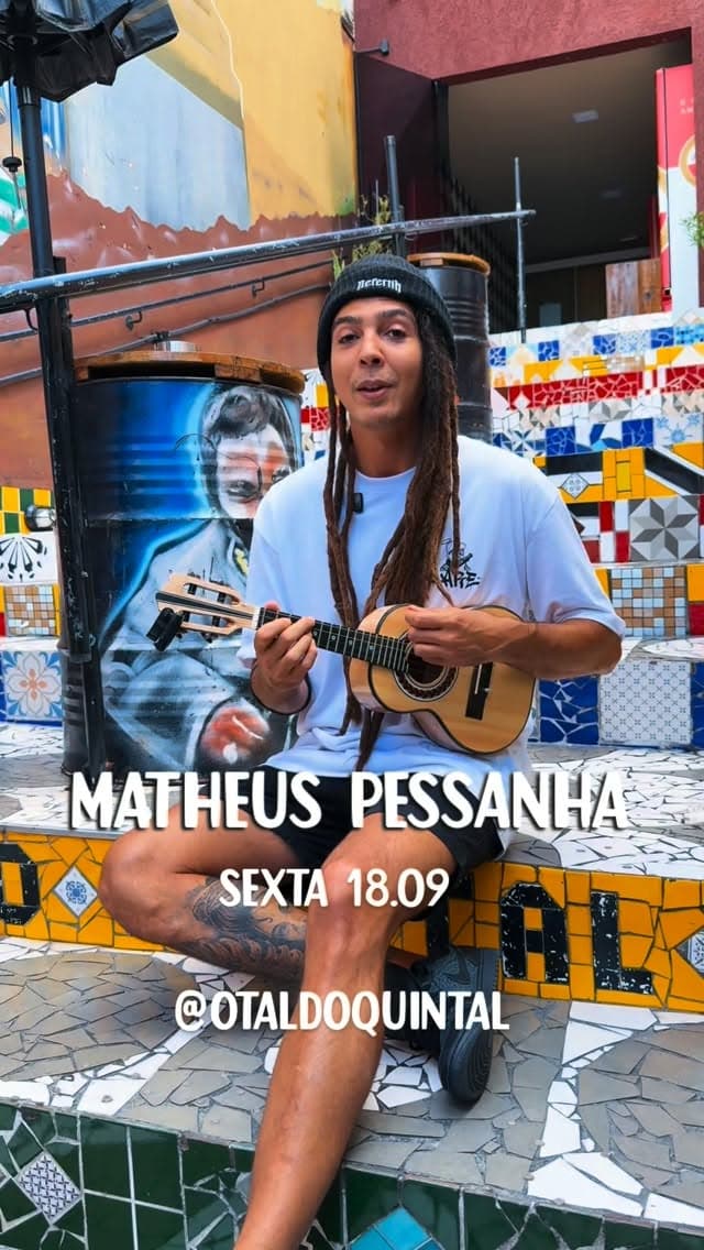Flyer de Matheus Pessanha