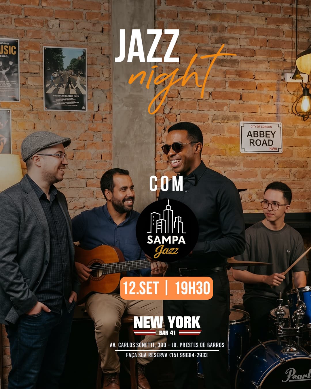 Flyer de Sampa Jazz