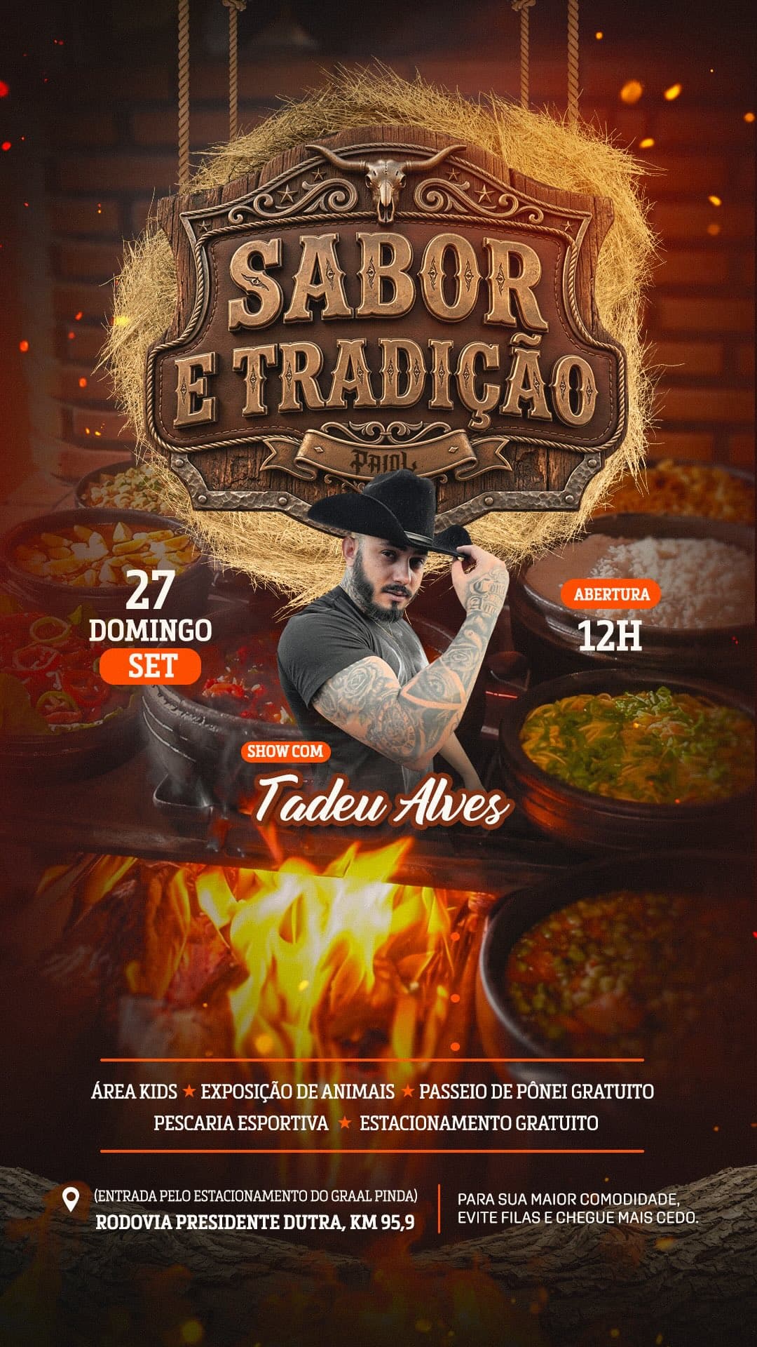 Flyer de Tadeu Alves