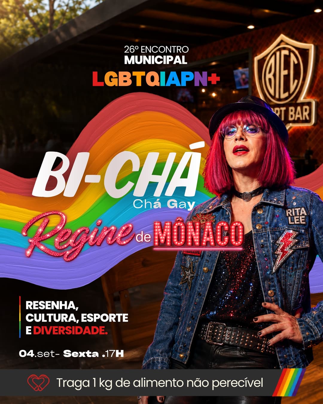 Flyer de Regine de Mônaco