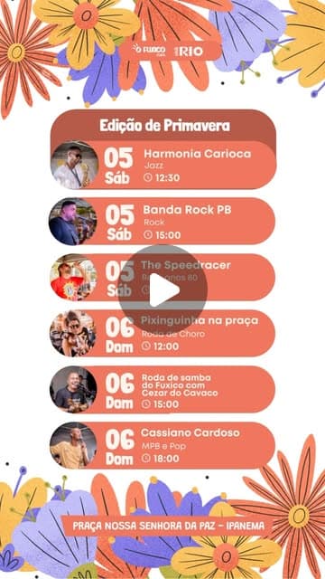 Flyer de RockPB
