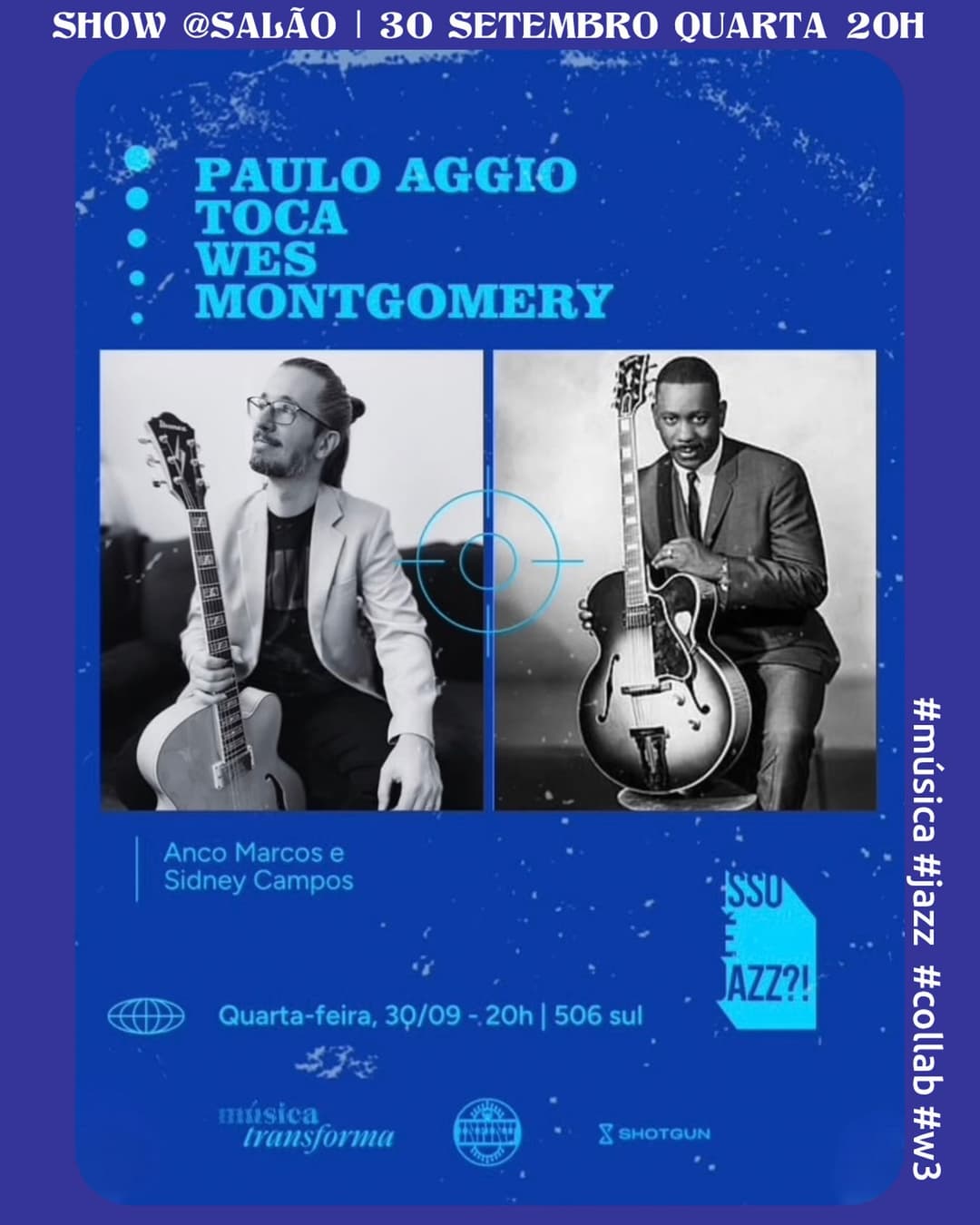Flyer de Paulo Aggio