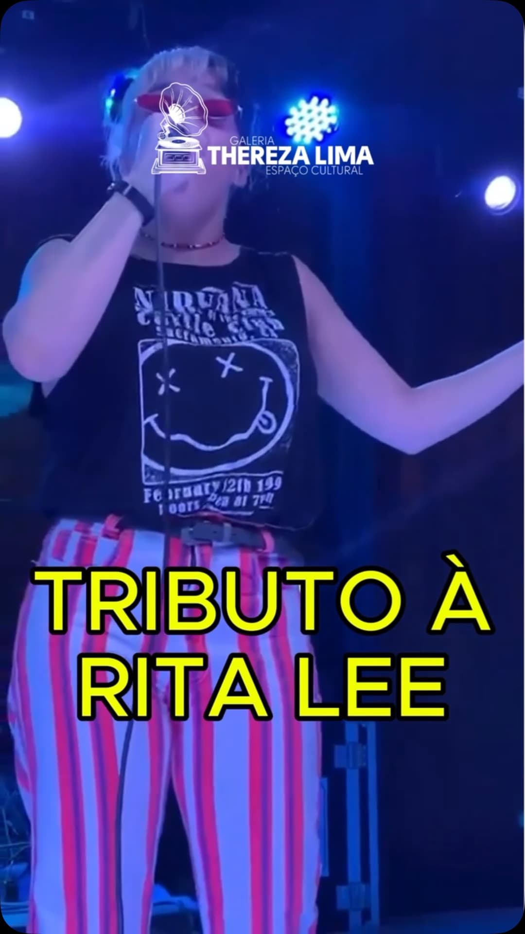 Flyer de Tributo a Rita Lee