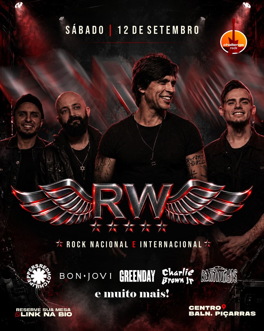 Flyer de Banda RW