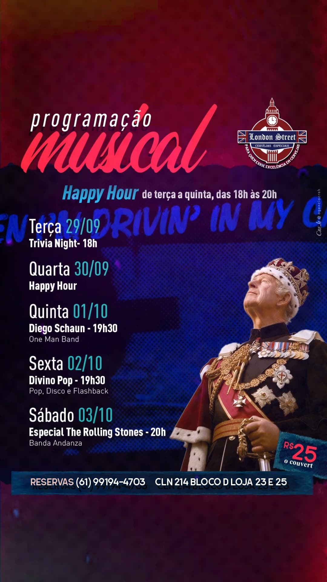 Flyer de Divino Pop