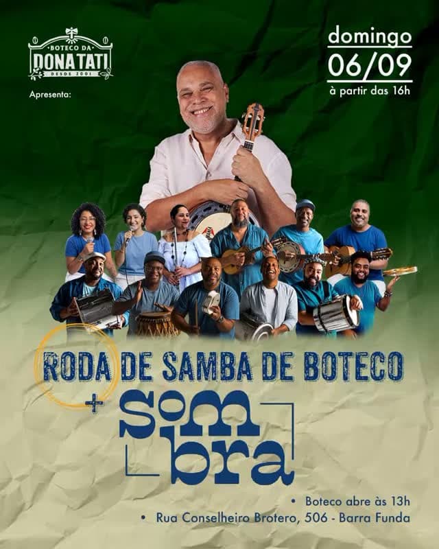 Flyer de Sombra Washington
