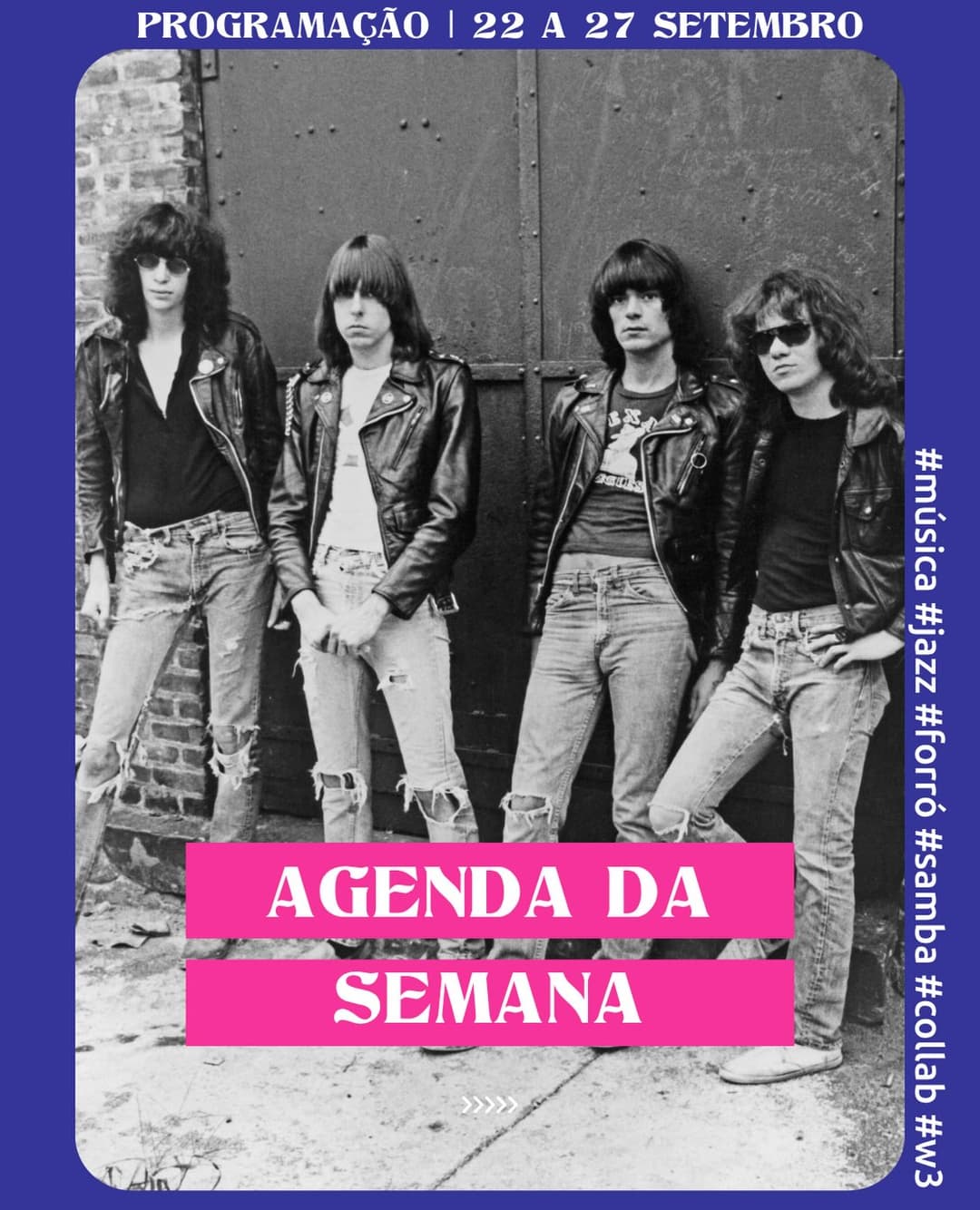 Flyer de Os Filhos de Zé