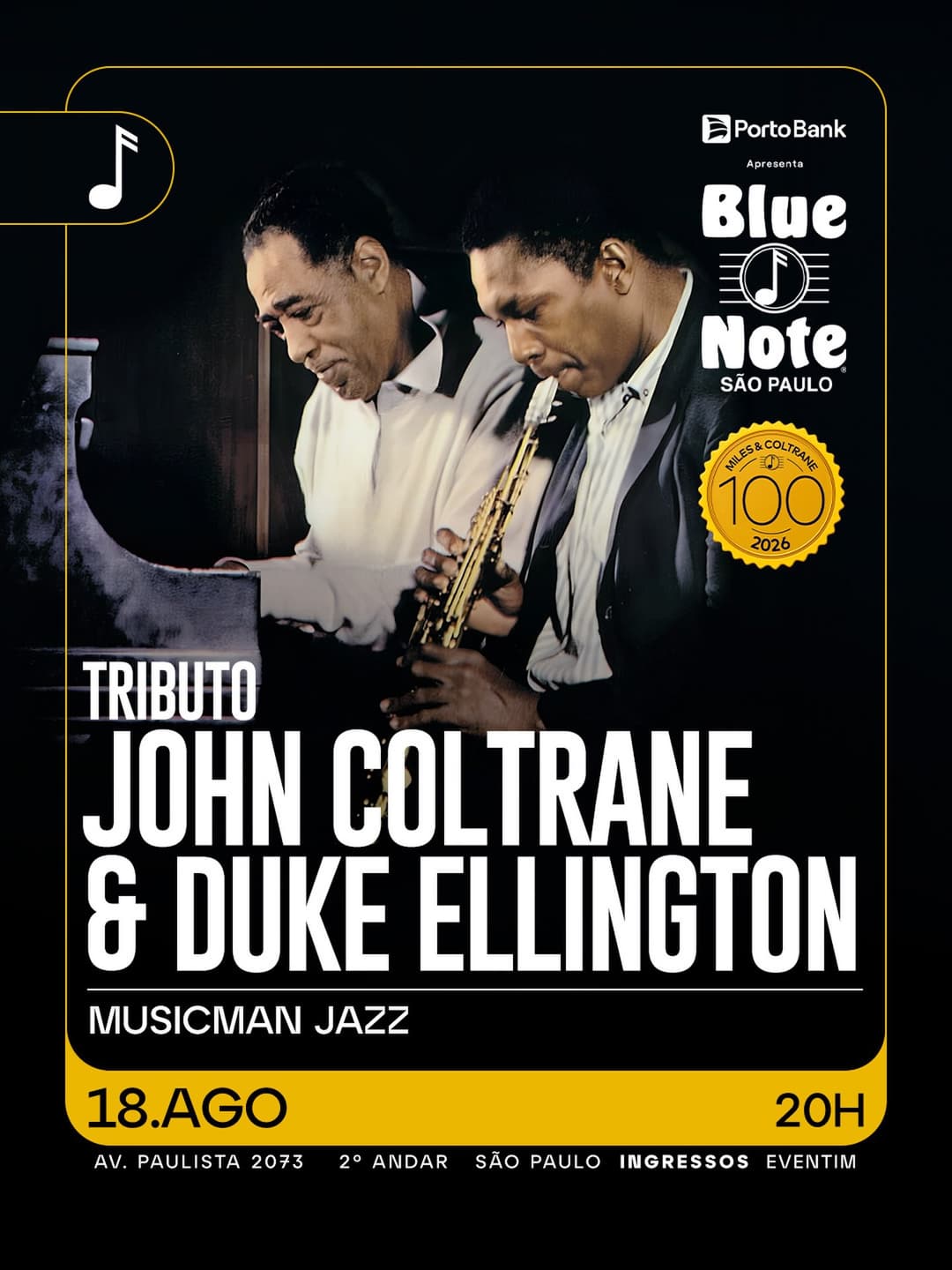 Flyer de MusicMan Jazz