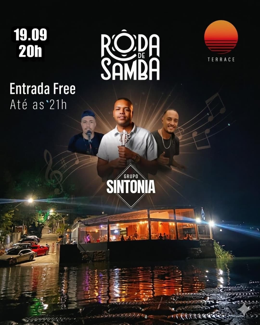 Flyer de Grupo Sintonia