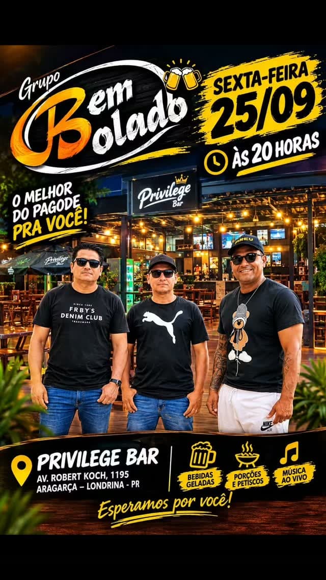 Flyer de Bem Bolado