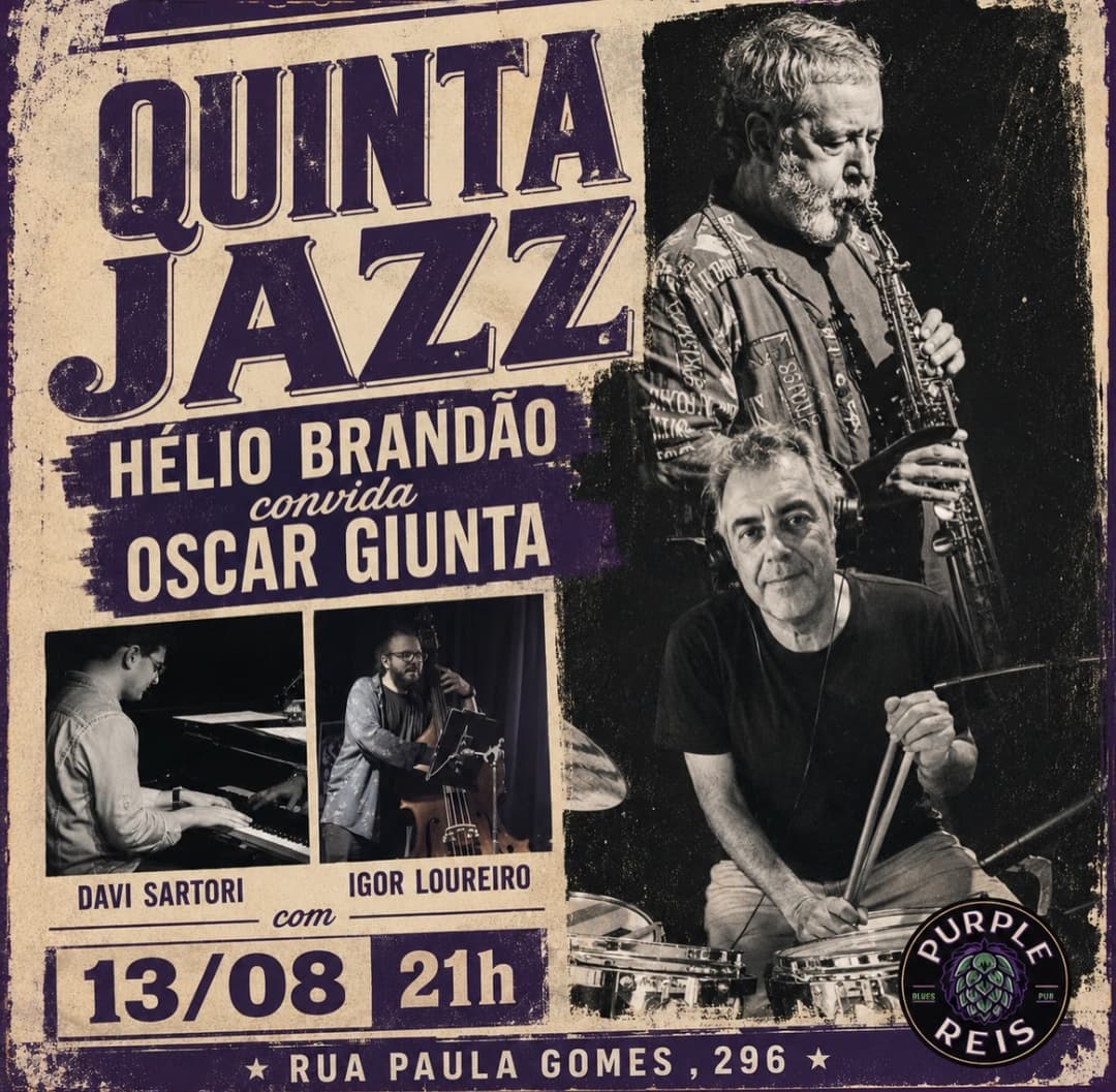 Flyer de HELIO BRANDÃO e Oscar Giunta