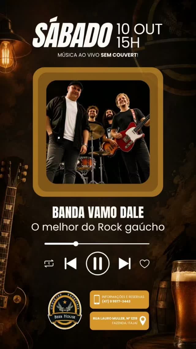 Flyer de Banda Vamo Dale