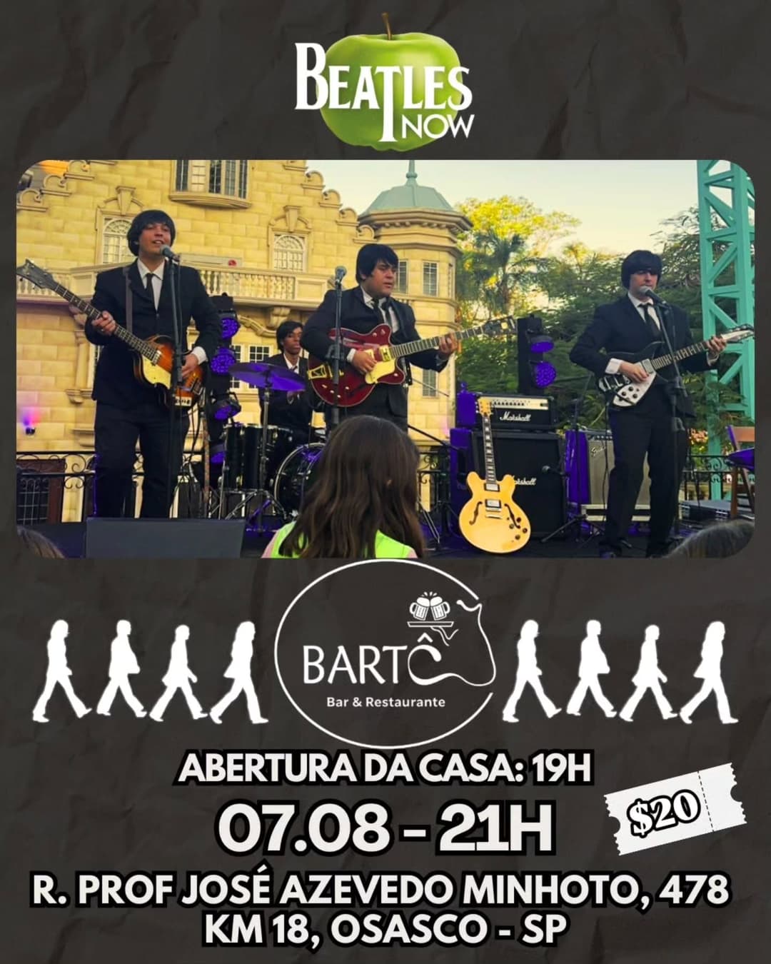 Flyer de Beatles Now