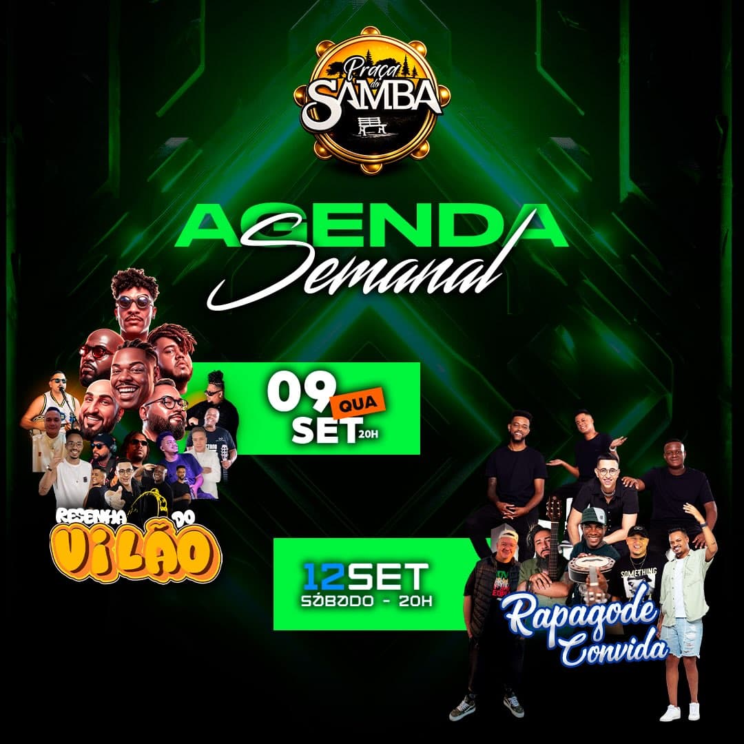 Flyer de Balança Aí e Resenha do vilão