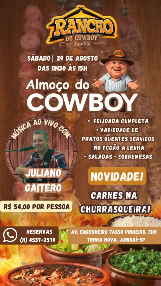 Flyer de Juliano Gaitero
