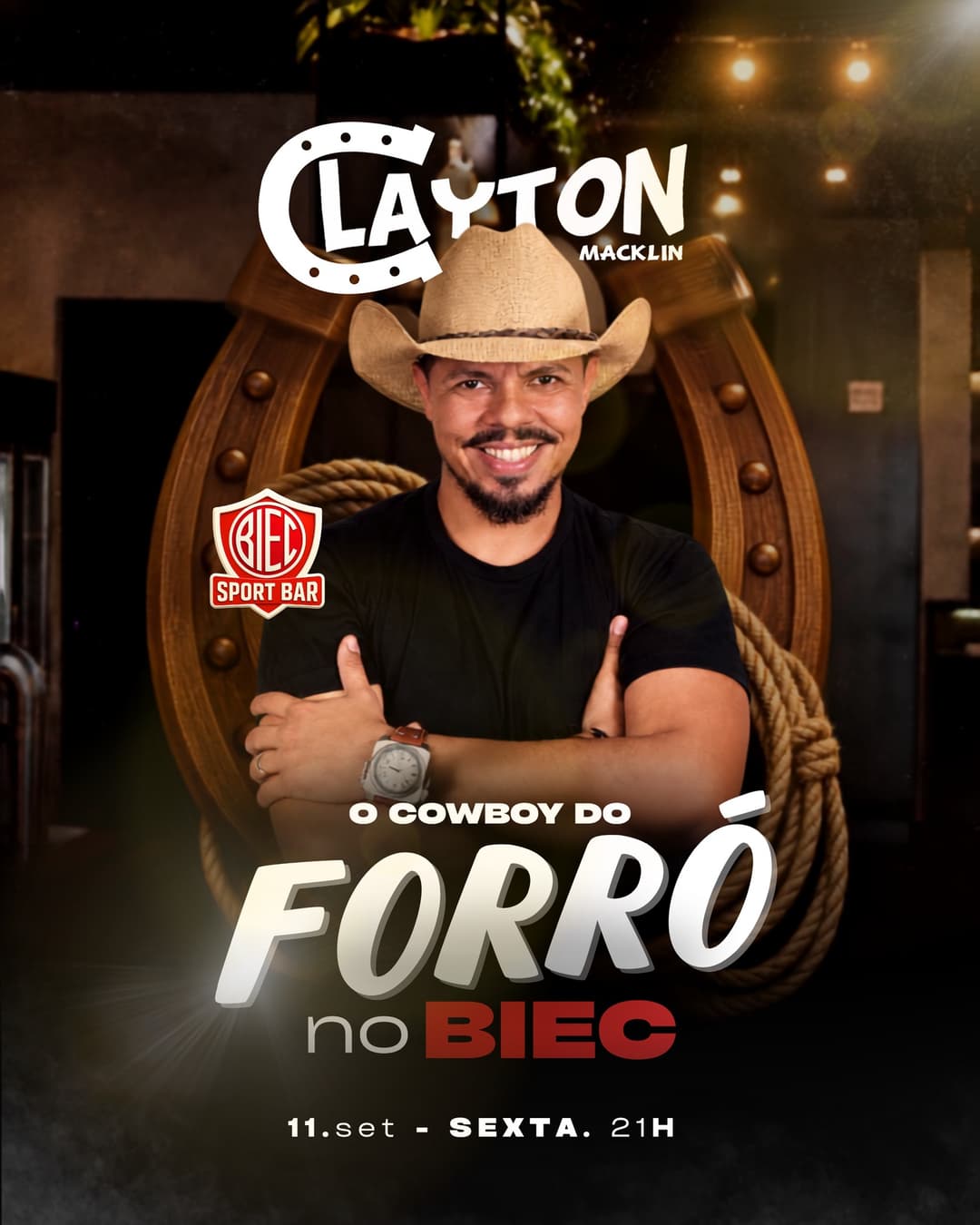 Flyer de Clayton Macklin II