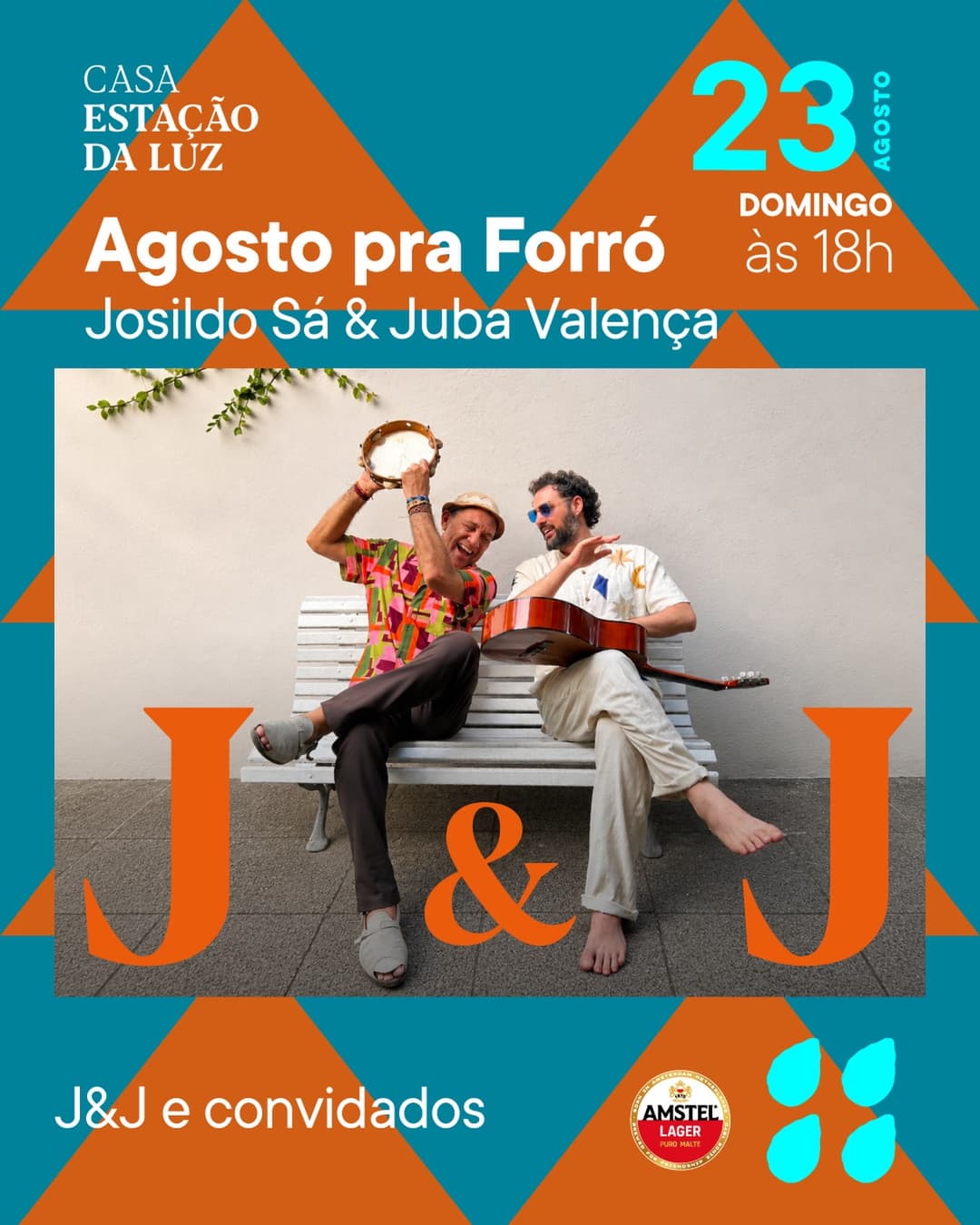Flyer de Jubá e Josildo Sá