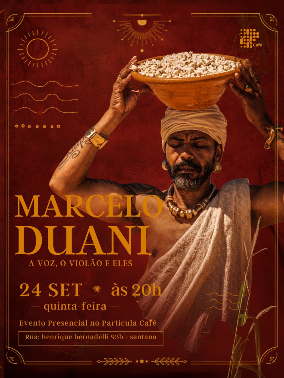 Flyer de Marcelo Duani