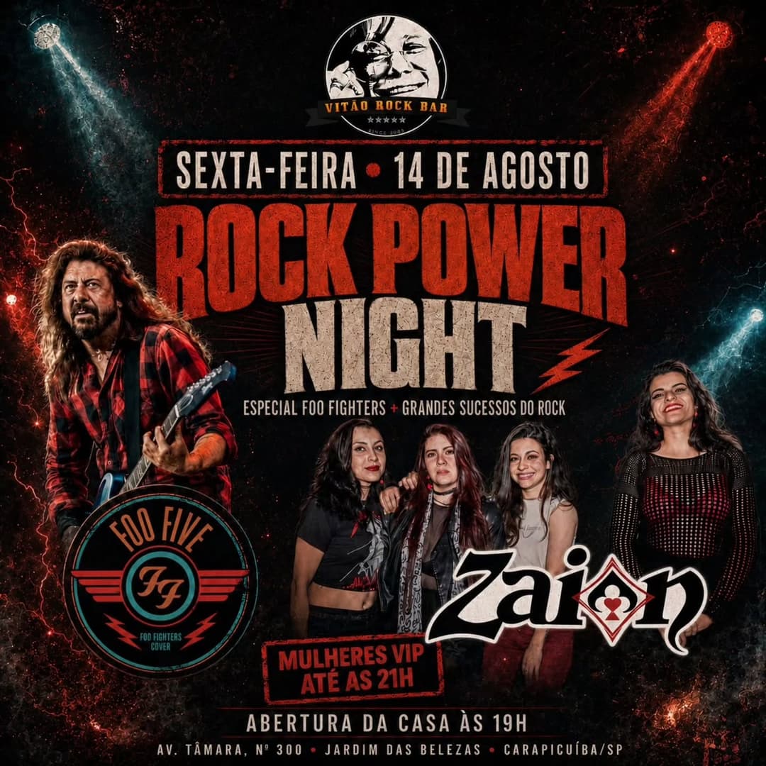 Flyer de Foo Five