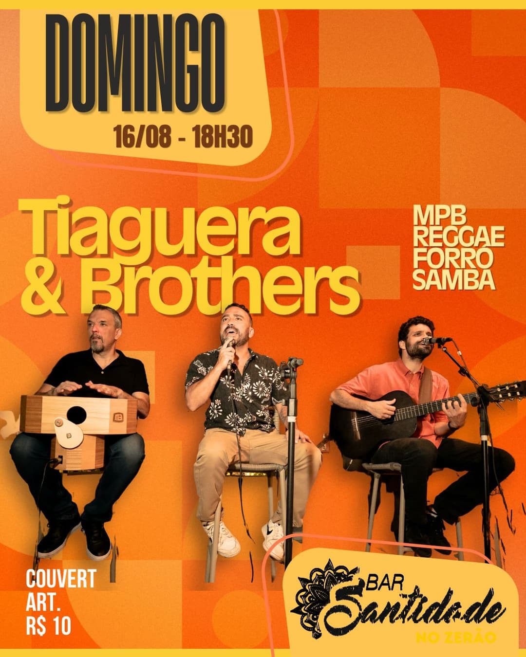 Flyer de Tiaguera & Brothers