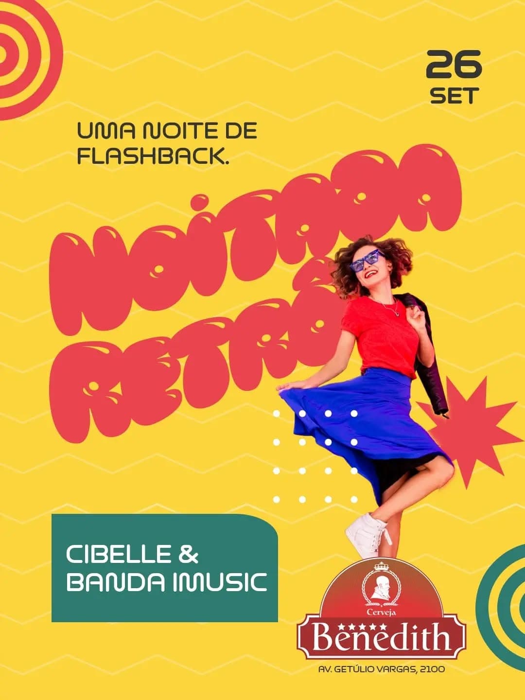 Flyer de Cibelle