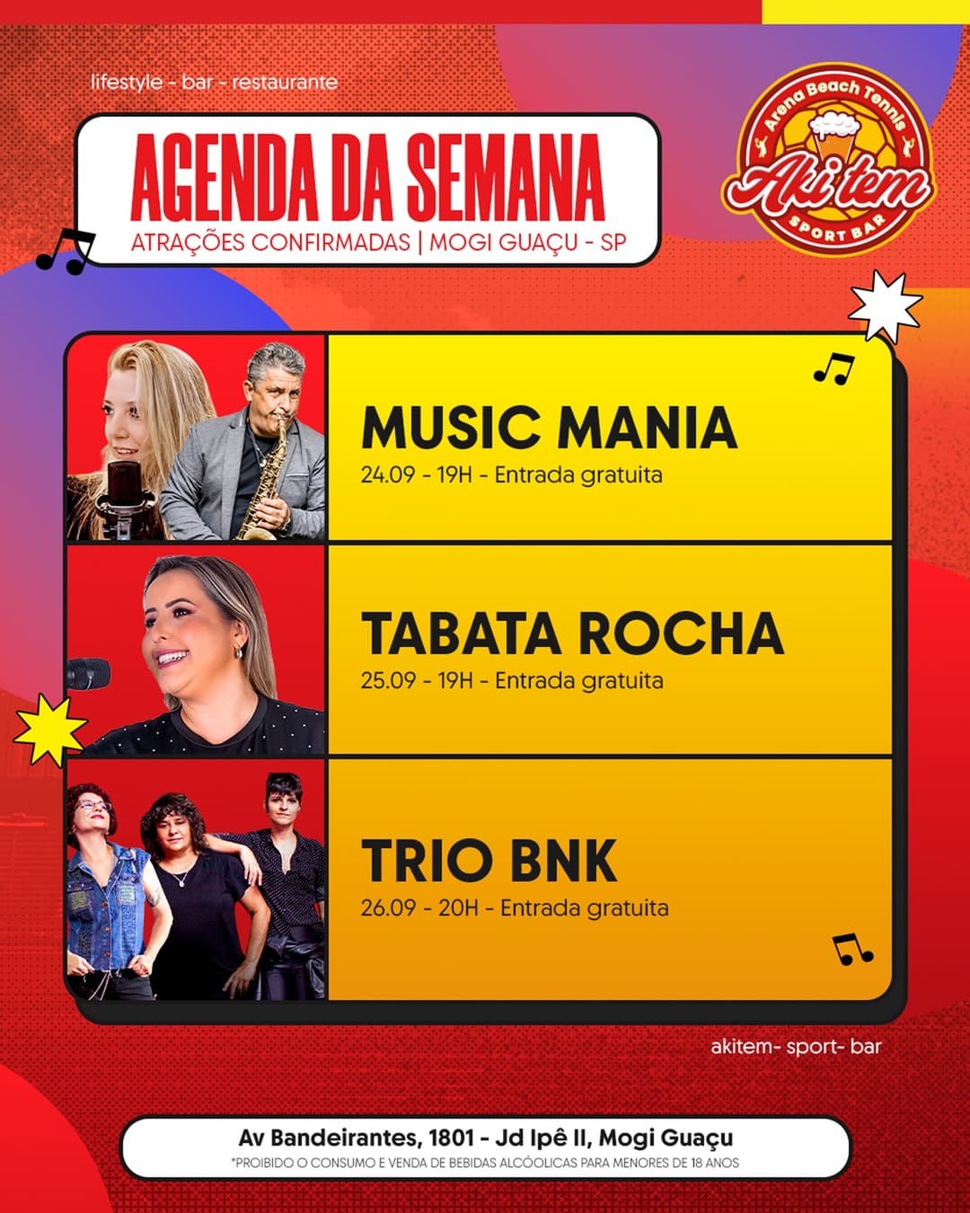 Flyer de TRIO BNK