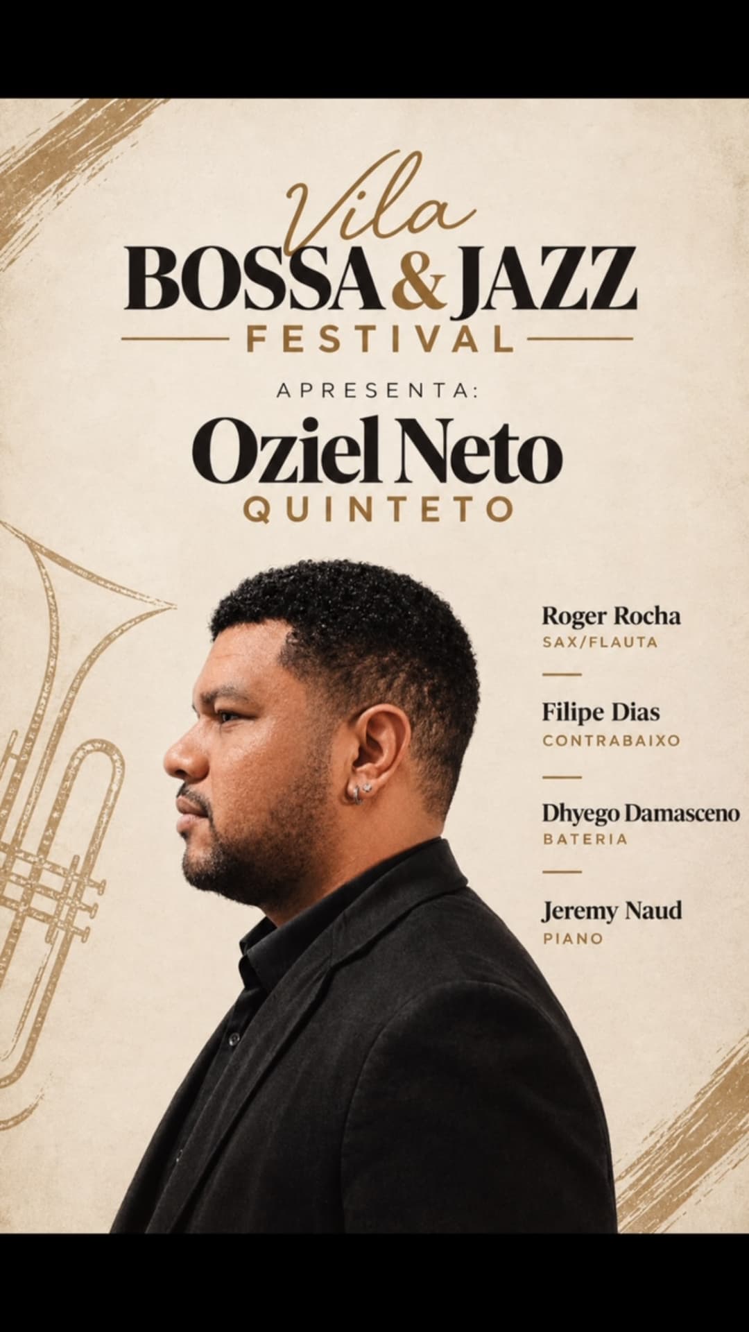 Flyer de Oziel Neto