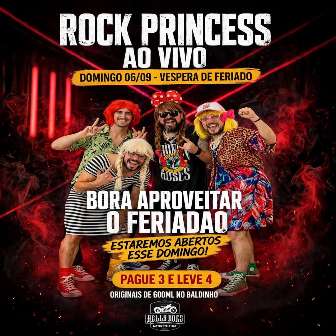 Flyer de Rock Princess