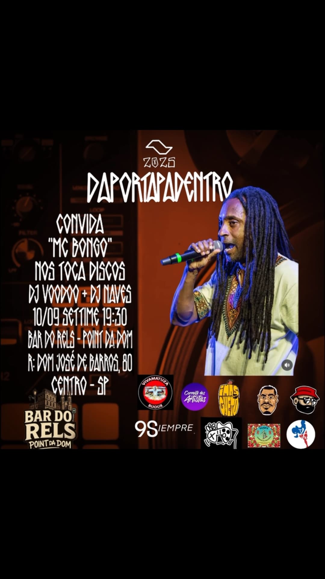 Flyer de MC Bomgo