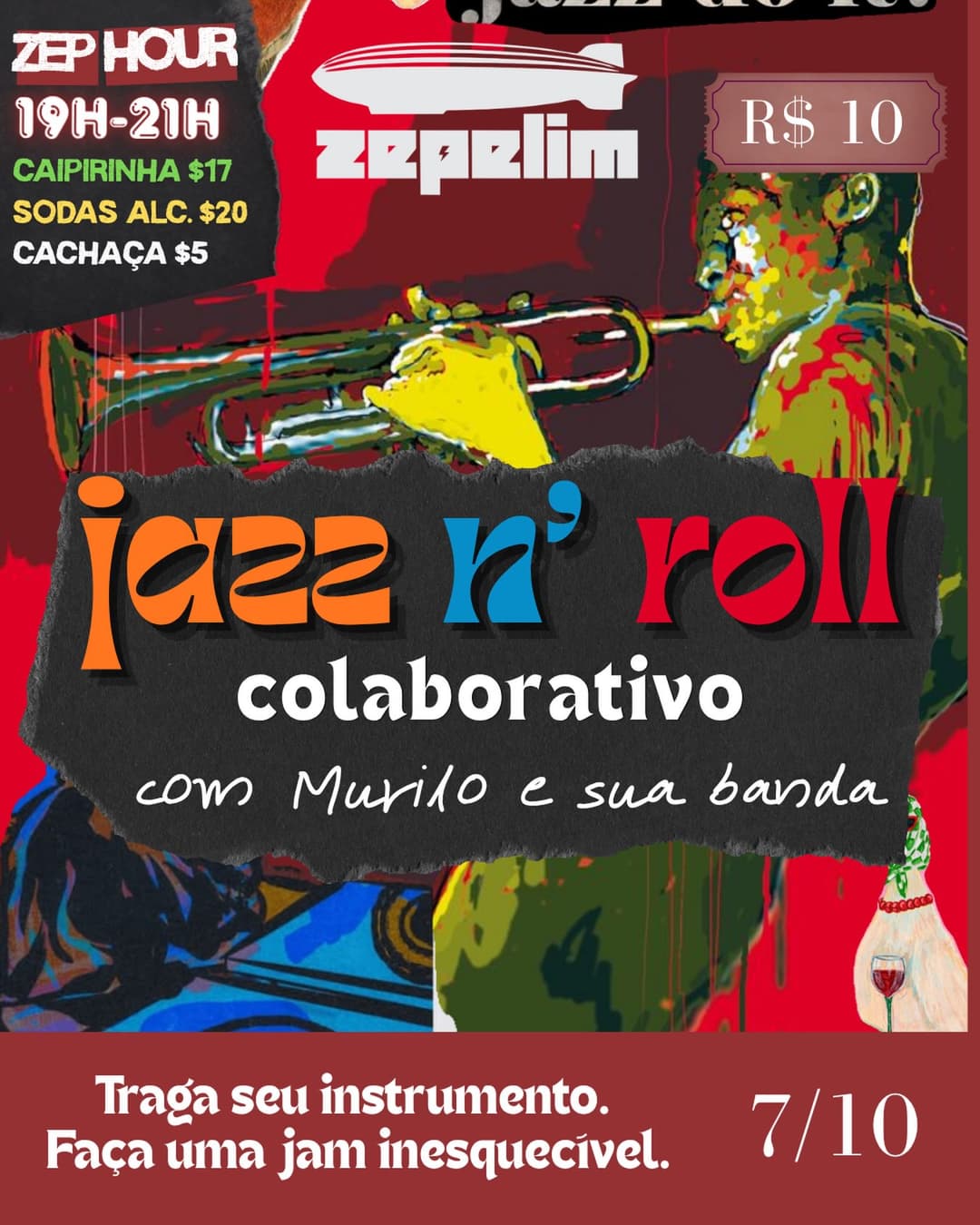 Flyer de Murilo Oliveira