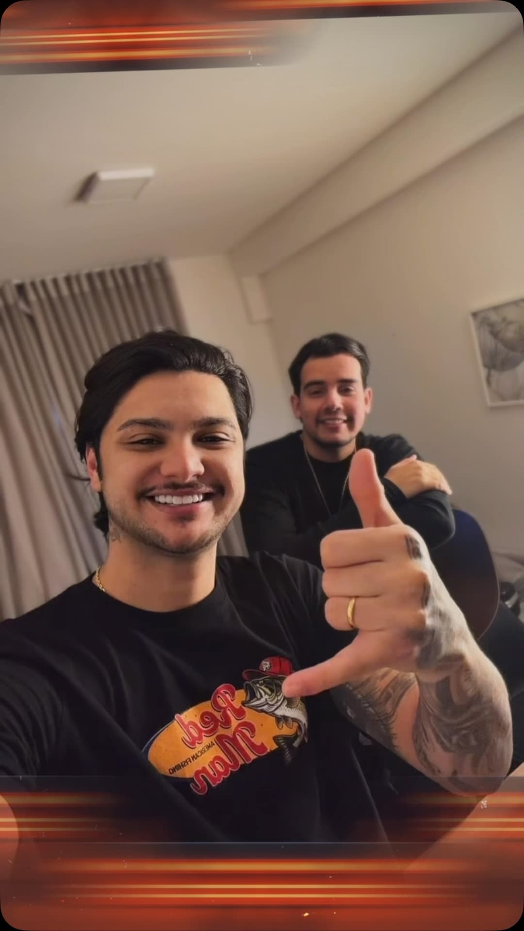 Flyer de Caio & Otávio