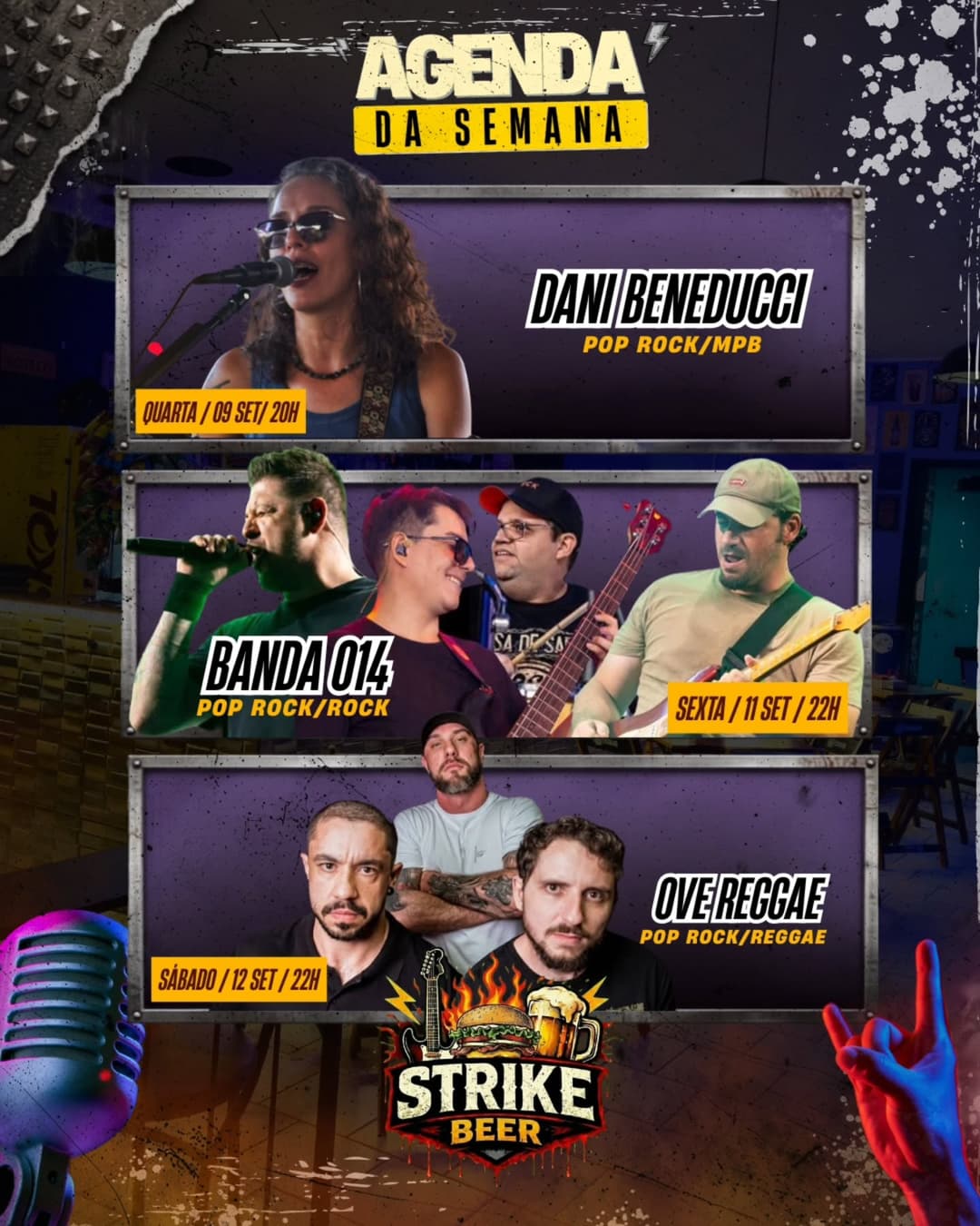 Flyer de Over Reggae Roots