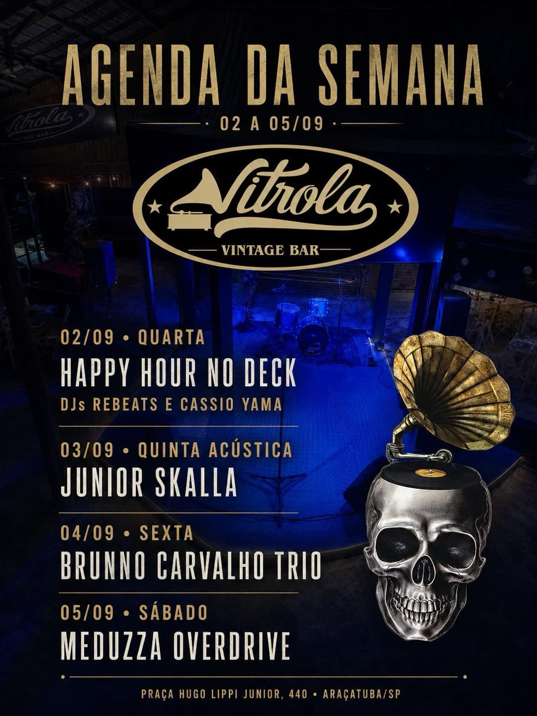 Flyer de Meduzza Overdrive