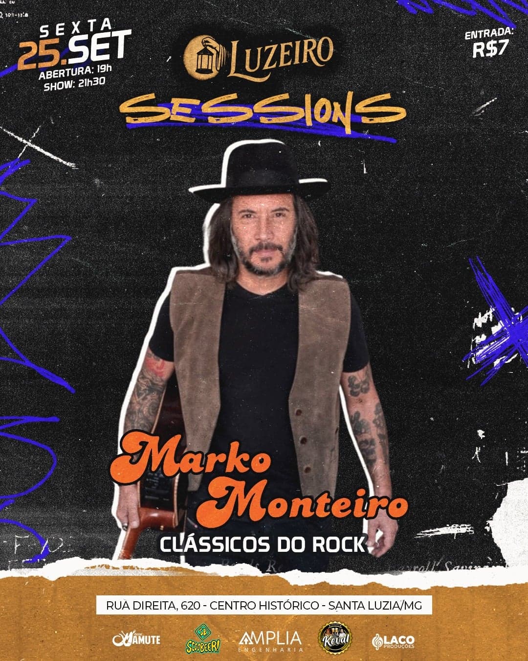 Flyer de Marko Monteiro