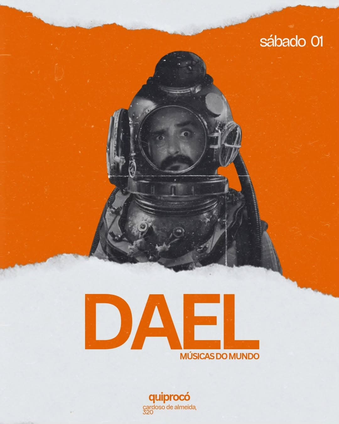 Flyer de DAEL e MUCHACHO