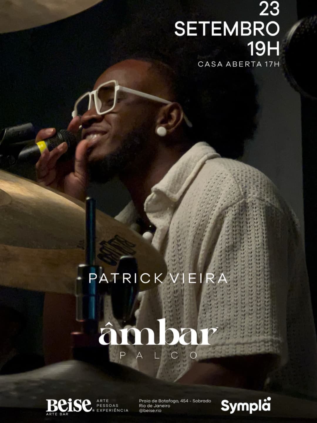 Flyer de Patrick Vieira