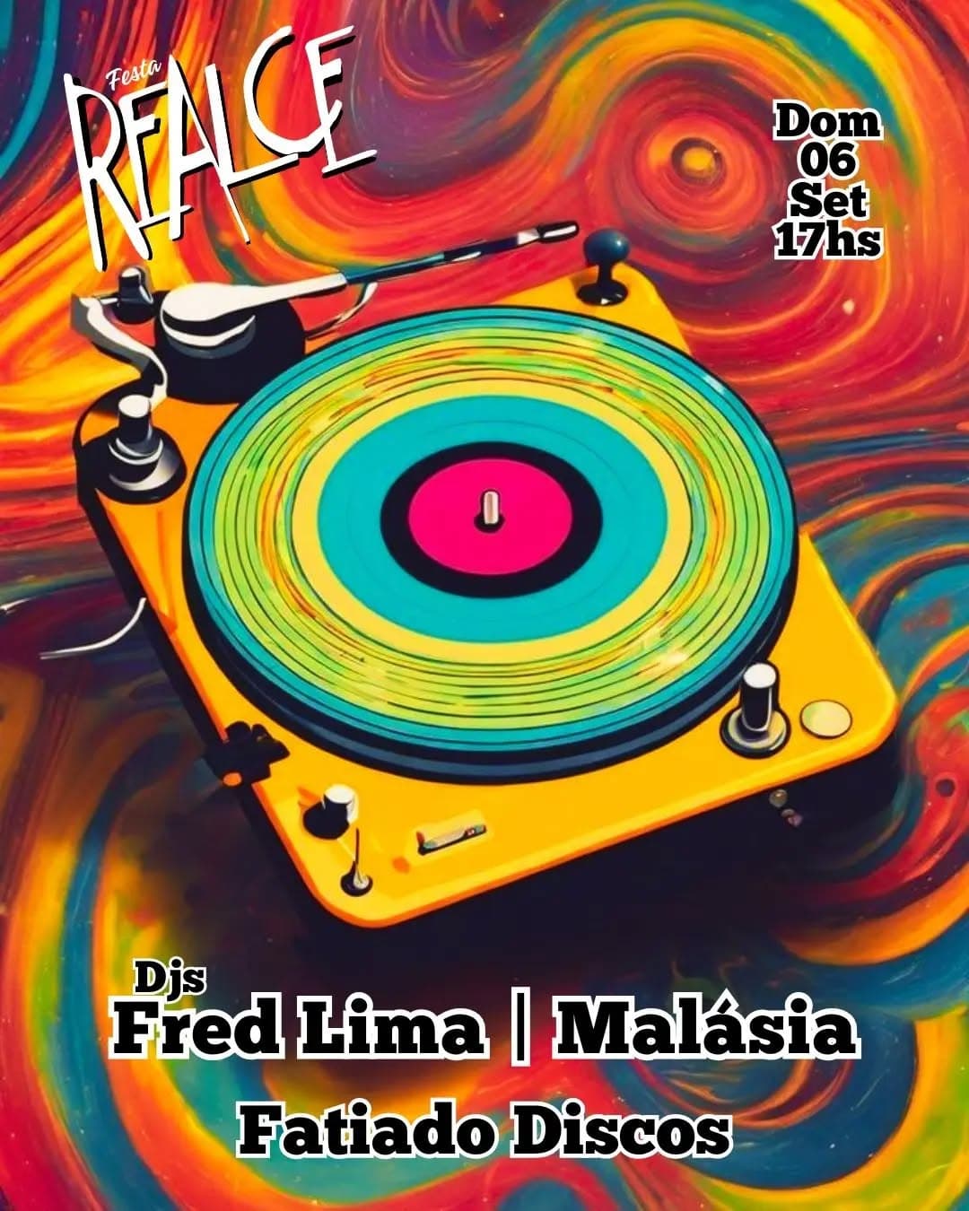 Flyer de Fred Lima e Luciano Malasia