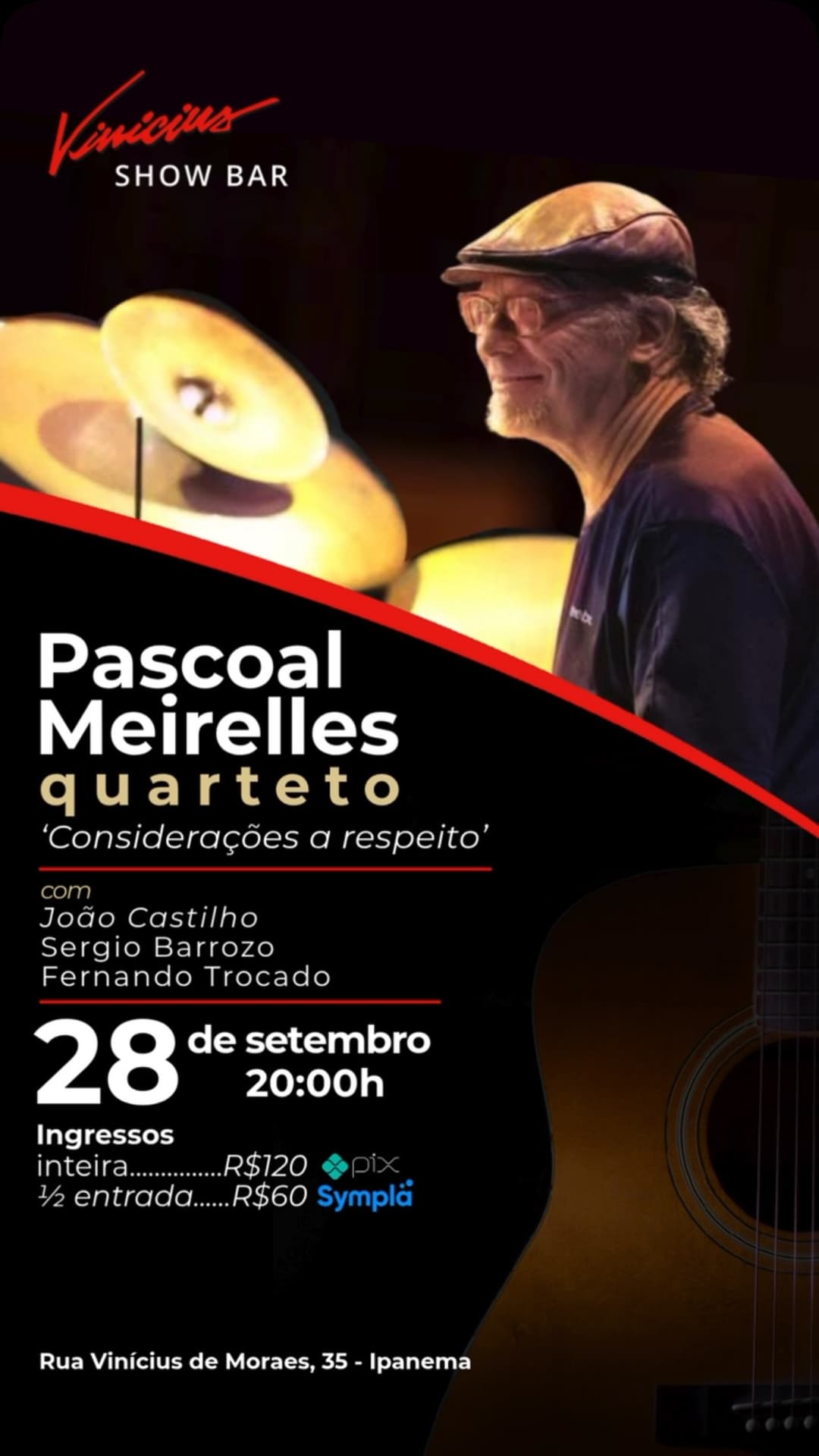 Flyer de Pascoal Meirelles