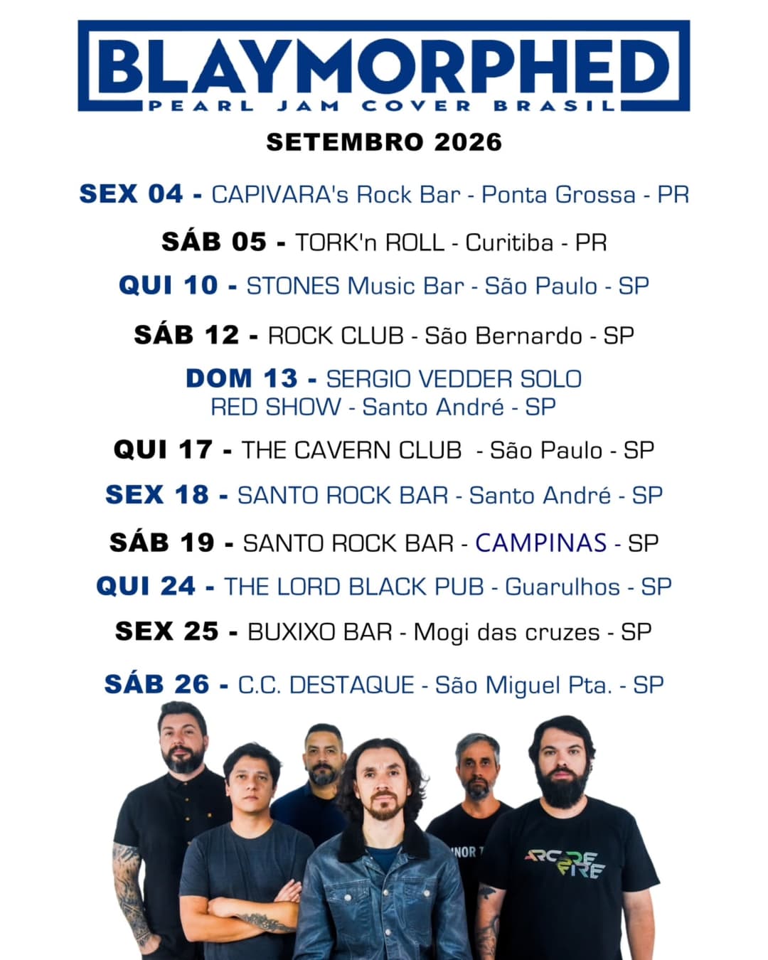 Flyer de Blaymorphed