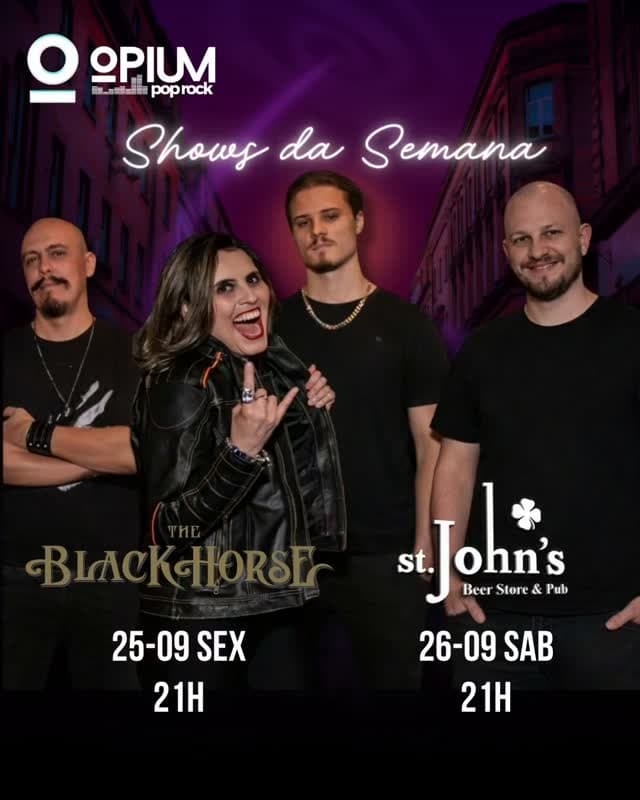 Flyer de Banda Opium