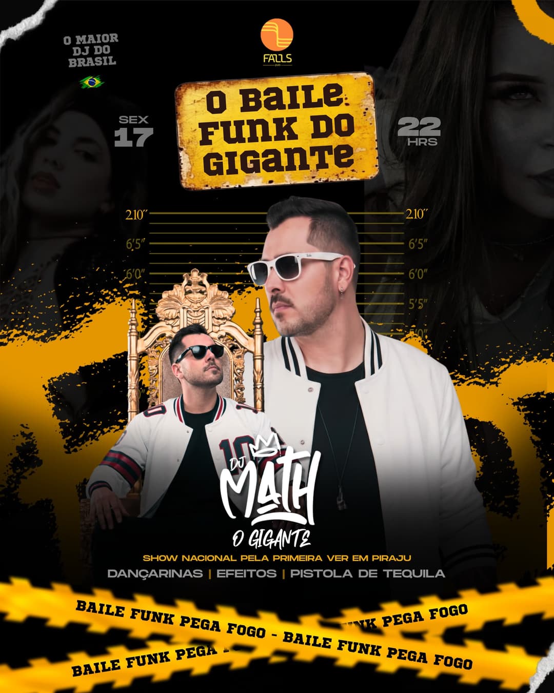 Flyer de DJ Gigante
