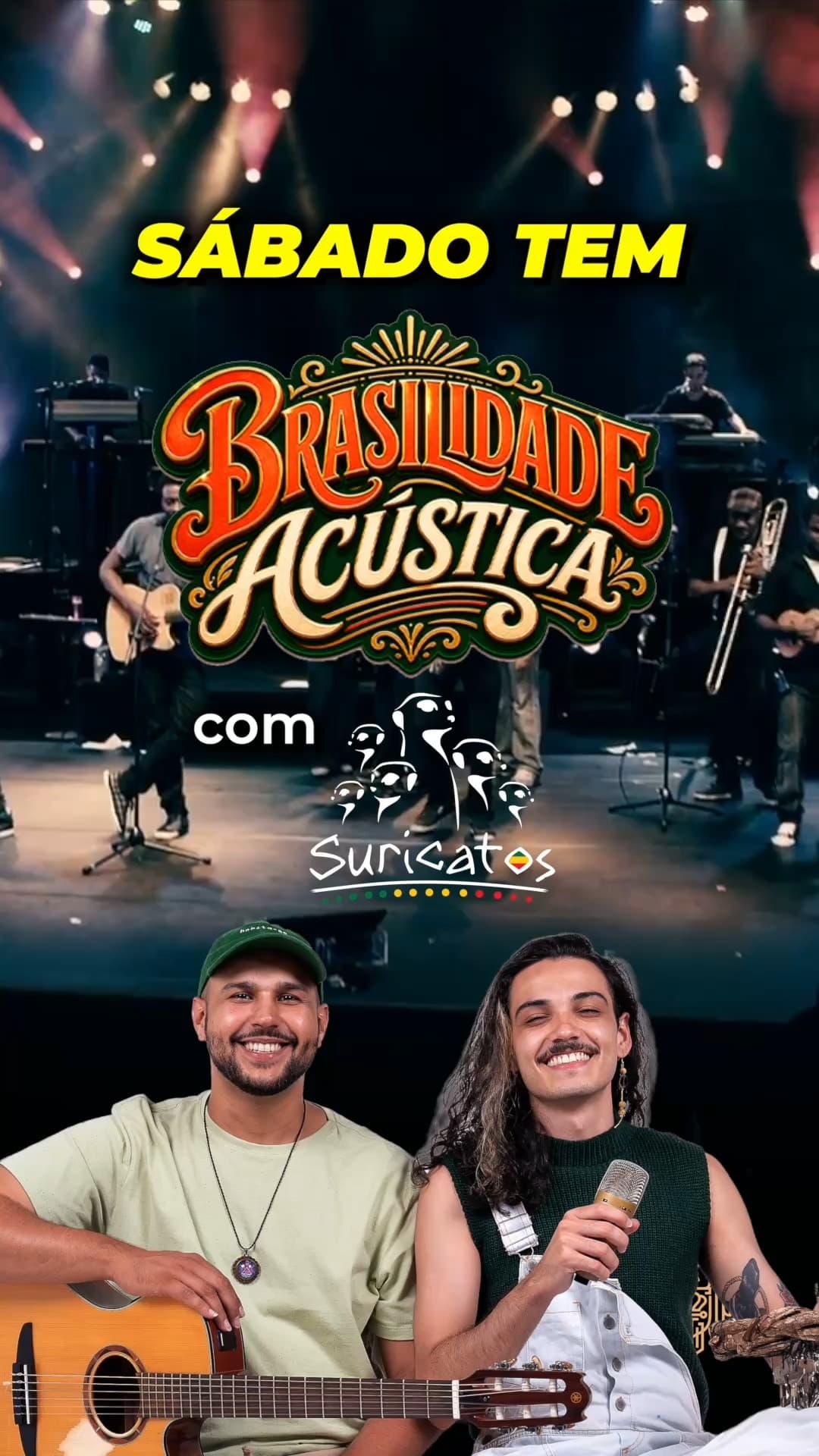 Flyer de Banda Suricatos