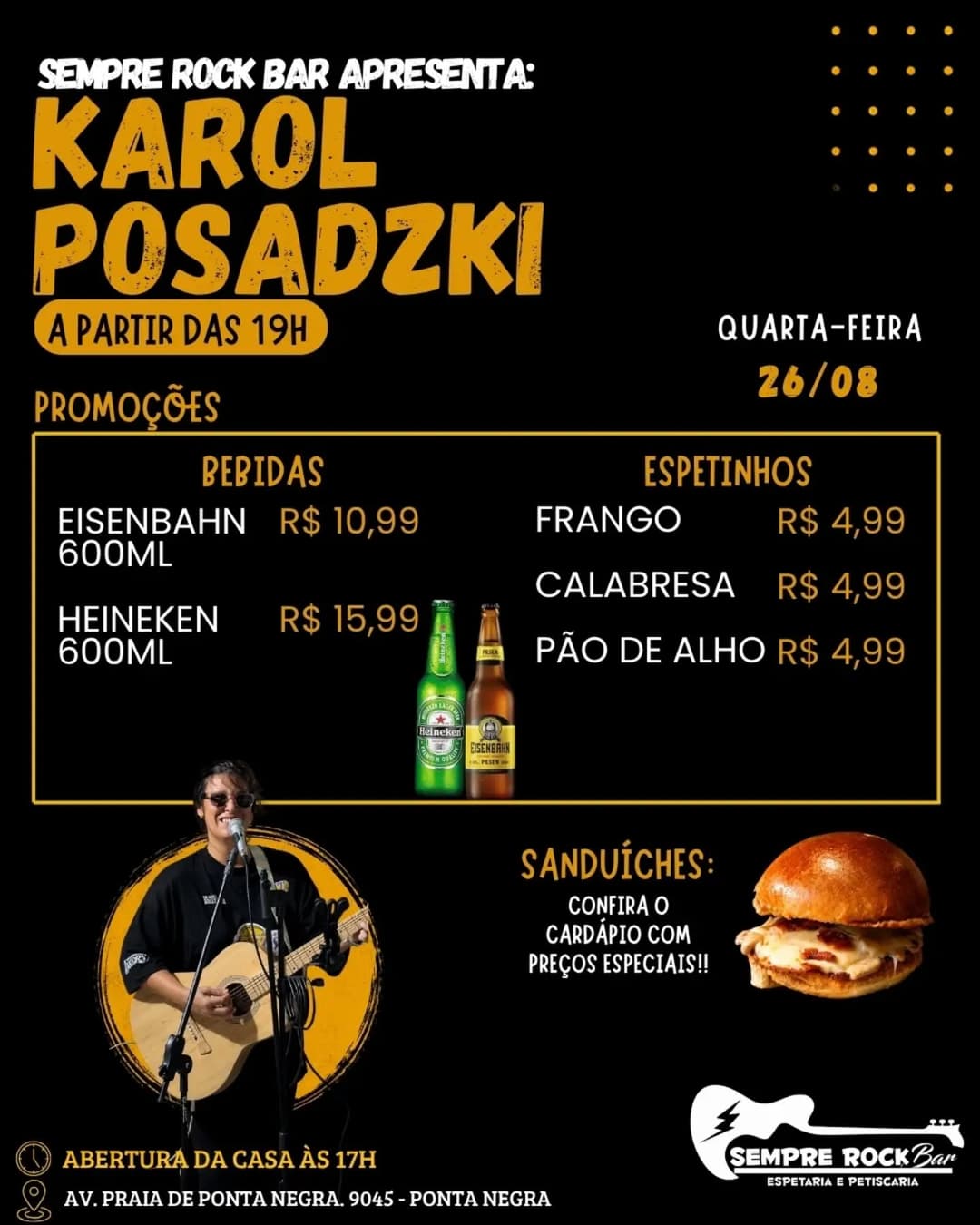 Flyer de Karol Posadzki