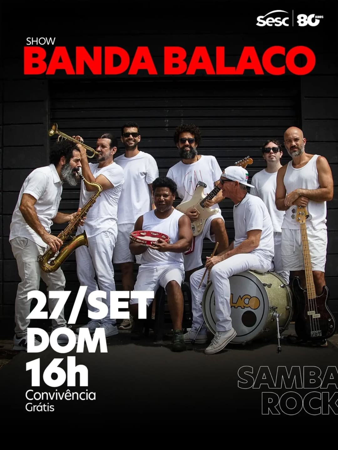Flyer de Banda Balaco